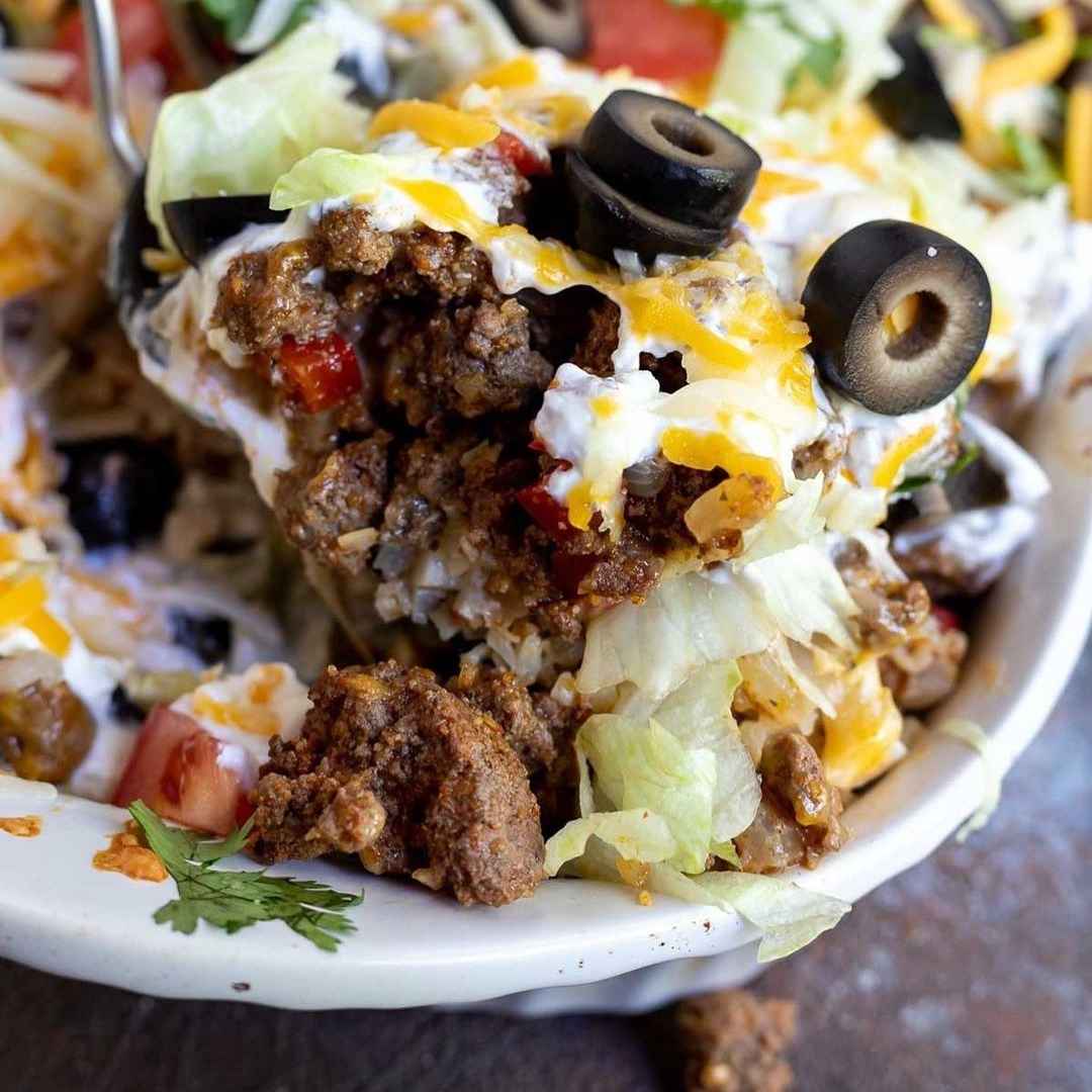 Low Carb Taco Casserole Recipe