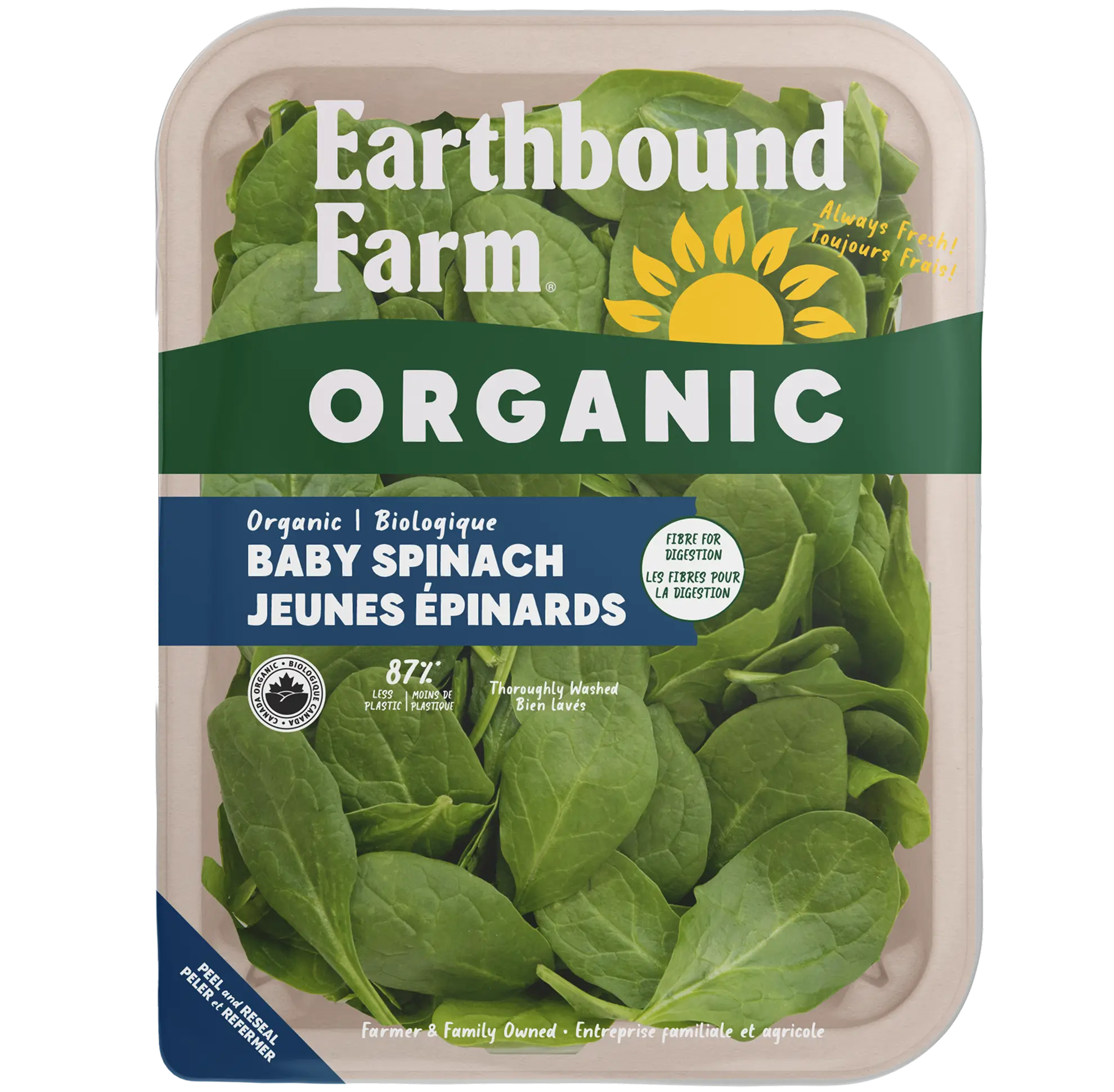 Organic Baby Spinach